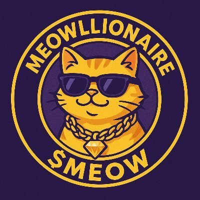 MEOWLLIONAIREcn's profile picture. ca: DVqNWqNLBaEyeKD1hif9FQhc2t6X8hpQHaUpN8xXpump

join the MEOWLLIONAIRE Club!

“Purr your way to the moon with $MEOW!”

“Nine lives. One coin. $MEOW.”