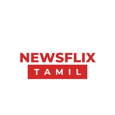 Newsfxtamil's profile picture. Newsflix Tamil (நியூஸ்பிளிக்ஸ் தமிழ்) brings to you the latest Information on Sports, Business, Politics, Cinema and International affairs in TAMIL. Subscribe