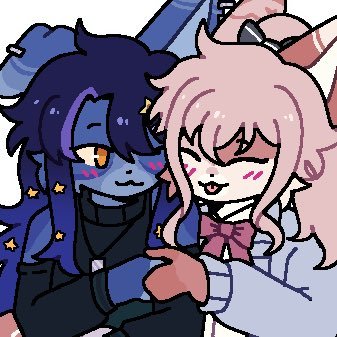 STARVEILER's profile picture. 18 ✴︎ it/he/she ✴︎ system (eng/中文) —♪ #白石杏 fictkin | OC/CBC anthro artist, yumeshipper | NOT in any subtwt ☽ alters signoff posts