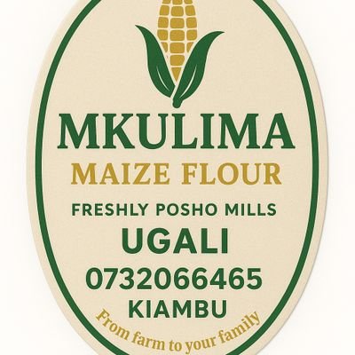 susangatho1602's profile picture. Mkulima Maize Flour where freshness meets tradition! 100% pure & natural maize flour, freshly milled for the perfect ugali.
From our farm to your family.