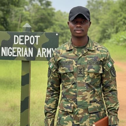 Ndifon74's profile picture. Soldier | Motivator | Nation Builder 🇳🇬
Sharing lessons on discipline, leadership, and resilience.Follow for insights, fitness, and inspiration from the field