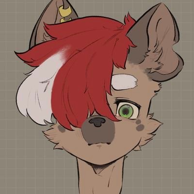 Vlahcao114514's profile picture. A cute hyena has come~❤️                       I will upload some arts here 
   sfw/nsfw(🔞warning)  中文/Eng availabe 
Love you😘😘🥰