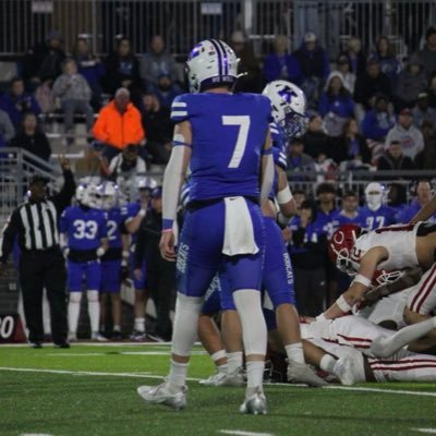 Ty_Taber7's profile picture. Krum (TX) 6’3, 230lbs  2025, 4.2 GPA, 🏈 phone: (830) 832-3240 email: ty.taber7@gmail.com