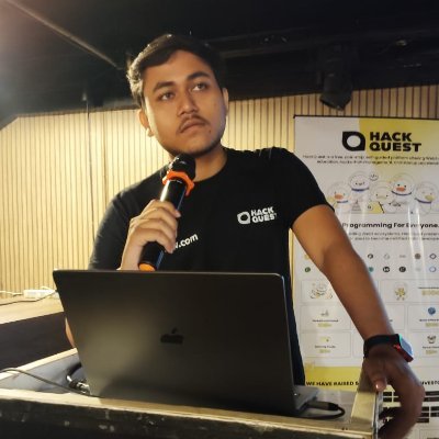 Deep_Ghosh_'s profile picture. V.President @LNC_Community | Dev Advocate @HackQuestIN | 5x winner  🏆 | 3x Mentor | Full-Stack & Web3 Dev | Powered by caffeine and onchain transactions
