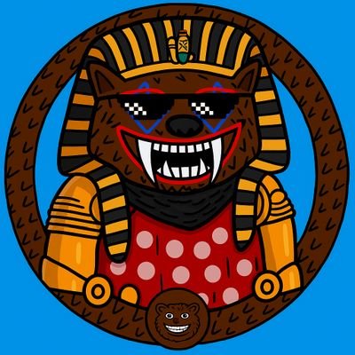 XRPharaohFuzzy's profile picture. Dripped in red & yellow armor. Joker fur. Thug eyes. Fangs ready.
Built on the XRPL. Backed by the unstoppable #FuzzyFam.
I’m not just a meme — I’m a movement!