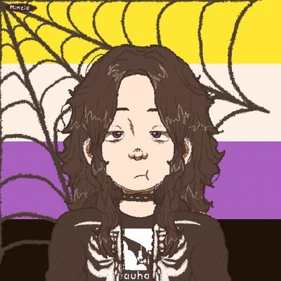 JayyPng's profile picture. 18, bi, white, they/them :3 @DivInspo98 's  actual legit totaly real puppy, nonstop nut november: 40/100