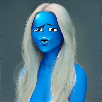 lazymau's profile picture. I draw annoying Blue Emojis  & Design Apps