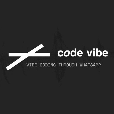 codevibin's profile picture. vibe coding through WhatsApp