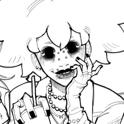 Kaichdreis's profile picture. Punk-Goth Black Latino artist | 18 y/o | They/It | 🇧🇷 | Art that ranges from normal, to suggestive, to dramatic and disturbing 🪦🕊