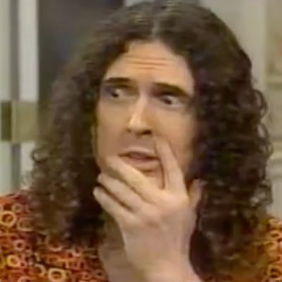 Quotedbyal's profile picture. Weird Al quotes, Every day.
#weirdaltwt