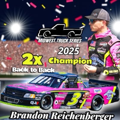 brandonreichen3's profile picture. Racecar driver/ Trophy Hunter 🏆🏁/‘24 Midwest Truck Series Champion