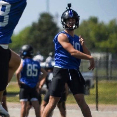 GunnarGipson's profile picture. Deer Creek (Edmond, OK) || QB || 2026 || 6’0 || 180 lbs || 3.9 GPA || FCA || National Honor Society