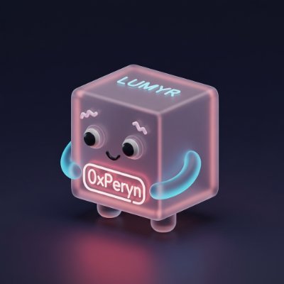 0xPeryn's profile picture. Building Lumyr - a decentralized story protocol born from AI and chance. @Lumyrxyz