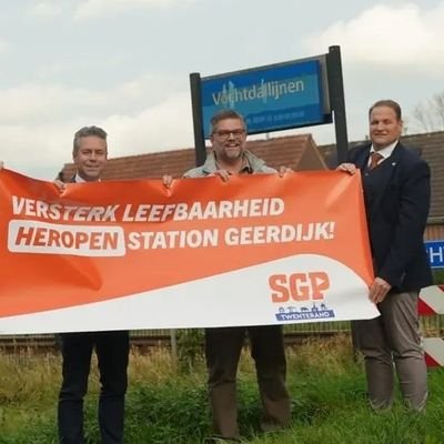 StationGeerdijk's profile picture. Reizigersbelangenvereniging voor de treinverbinding Almelo - Vriezenveen - Daarlerveen - Vroomshoop - Geerdijk - Marienberg.