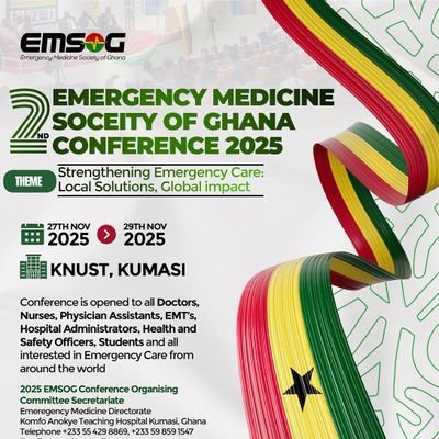 afcem2022's profile picture. Emergency Medicine Society of Ghana