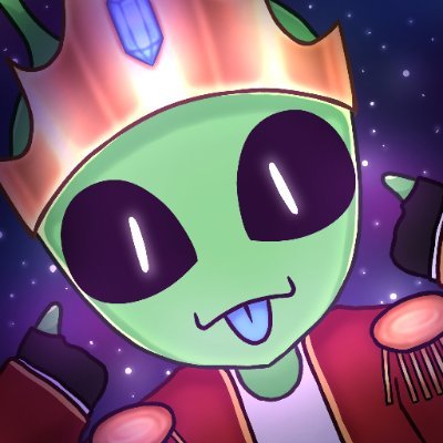 Ripkyng1's profile picture. Tu amistoso Alien que le gusta el minecraft
Profile pic by @wvyluk
🎨Fan art: #EstelarArt
(no soy un slime soy un alíen)