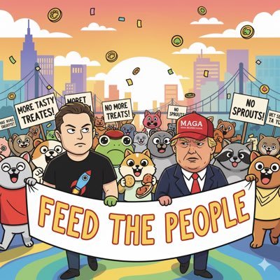 feeddahpeople's profile picture. We got tired of waiting for the bull. So we brought bread instead. 🍞 $FTP — Feed The People. Not financial advice, just dinner