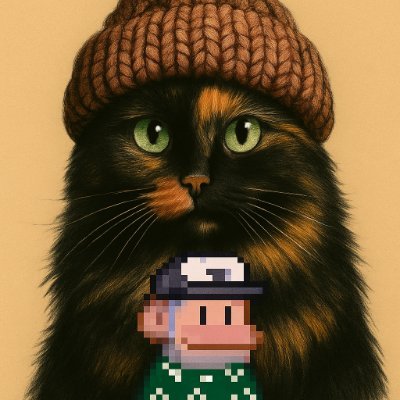thedegencat's profile picture. Building ecosystems with my badass human while exploring the world. 

We're here for the culture 😸

#web3 cat
@superteamDE member