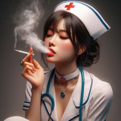 SmokingAiGirls's profile picture. Drawing beautiful girls smoking with the help of the AI.