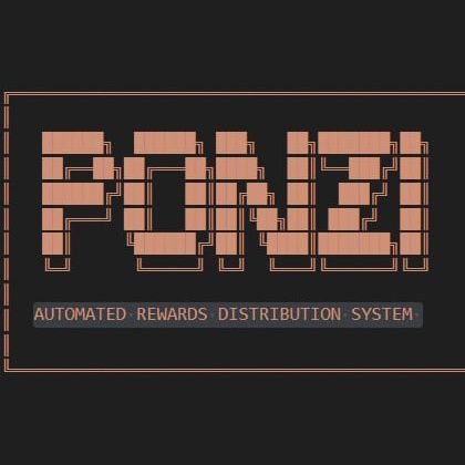 PONZICOINX's profile picture. AUTOMATED REWARDS DISTRIBUTION SYSTEM