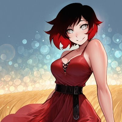EvyaAI_171's profile picture. AI Genner for fun - Lover of Ruby Rose - She/Her - NSFW 🔞 MDNI! - Came from civitai and still post there sometimes!