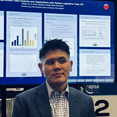 liaoyenchieh's profile picture. researcher in nlp & text-as-data @unibirmingham @govsoc_bham｜previous  @ucdpolitics & phd from @uniessexgovt 🇹🇼🏳️‍🌈