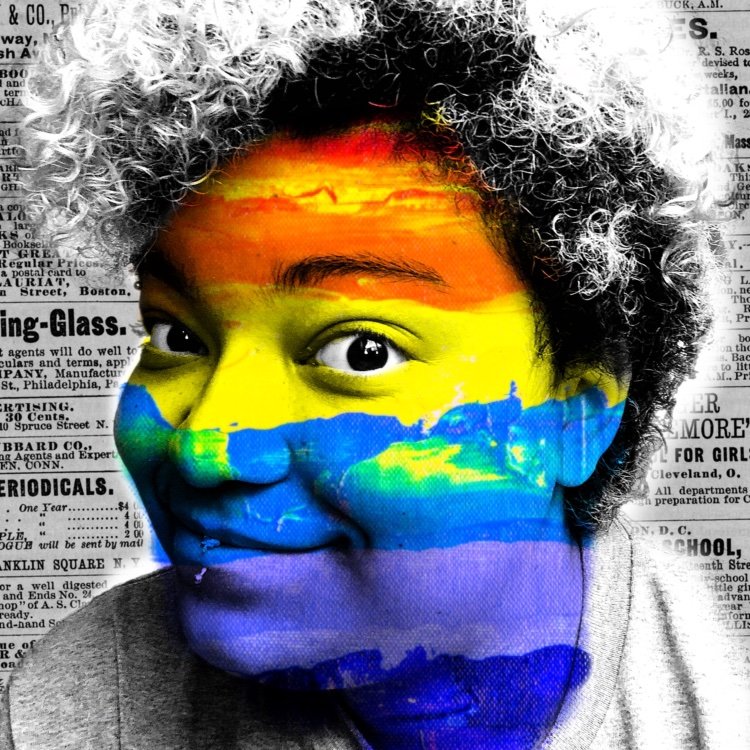 alzhanedavis's profile picture. transgender panromantic asexual agnostic neurodivergent POC man with hella piercings, split-dyed hair, and a minor obsession with rainbows (are you scared yet?)