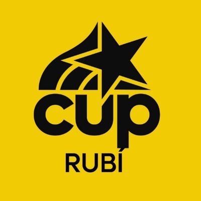 CUP_Rubi's profile picture. Candidatura d'Unitat Popular a Rubí.
Vine i Participa!

Segueix-nos al Canal de Telegram: 
https://t.co/zwc2Pn14Eu i a Instagram: https://t.co/UkqbJl7Bou