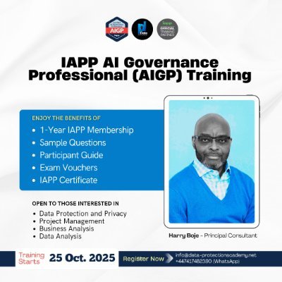 dataproacademy's profile picture. This is the Data Protection Academy Official Twitter Handle
We train and render data potection services at all levels