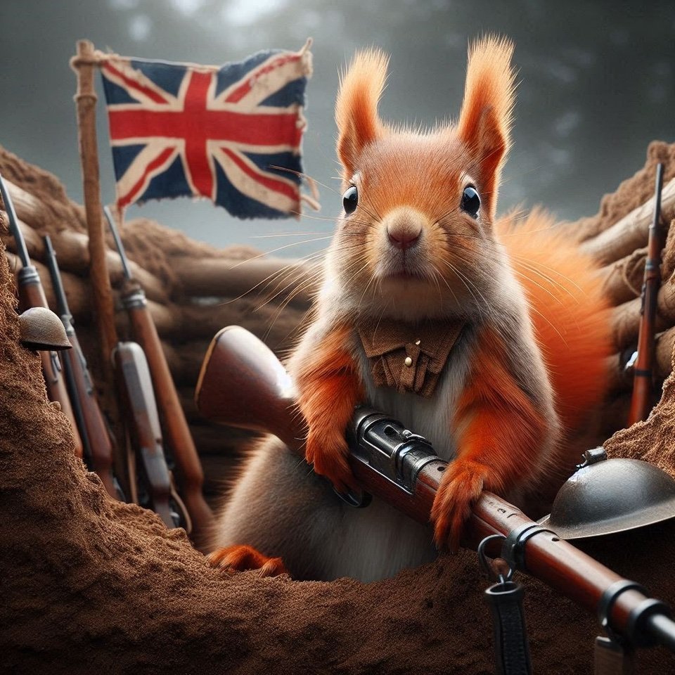 RedSquirrelGBR's profile picture. ErhoNationlist Reds Built The Western World ๐ฟ๏ธ
