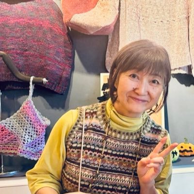 mamanamuamuyo's profile picture. 釧路市在住「ポームドママンの編み物クラブ」、「コープさっぽろ文化教室」にて手編み講師をしています。編みものでストレス解消、脳トレ、仲間とワイワイ編むも楽し♪随時生徒さん募集🧶 時々「ファイターズ」野球中継、それ以外はいつも編んでます😊 「釧路エクスマ」受講