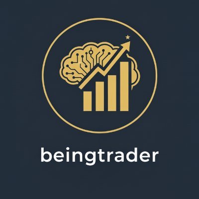 beingtrader001's profile picture. Its about walking through journey from Being human (stuffed with beliefs, biases and habits) to overcoming them & being trader .