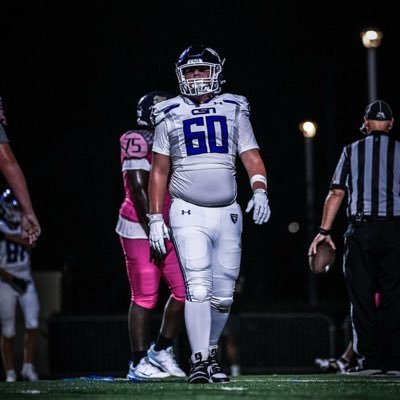 MeltonAbel20424's profile picture. 6’2 250 RT/G/C class of 2029                                    Varsity football for  community school of Naples. 3.5 gpa. God First✝️