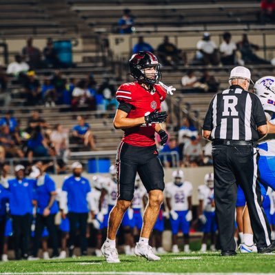 Damien13Morales's profile picture. Luke 1:37 | Goose Creek Memorial High School | WR/P | C/O 2026 | 6,0/ 175lbs | 3.5 GPA| 4.6 40 | Football/Track | damienmoralesrecruiting@gmail.com