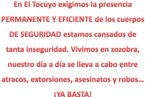 Tocuyanos 100% Dispuestos a trabajar por el pueblo, Unidos seremos fuertes, trabajemos por el pueblo que fue, por el que ANHELAMOS..! Bienvenido!