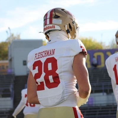 LukeFleischman's profile picture. St Francis Varsity Football (NY) | Class ‘27 | OLB | WR | ATH | 6’1” 209lbs. | 75 tackles | 4.6 40 | 4.0 GPA | P: (716) 864-1259 | https://t.co/HTQop9zPzW