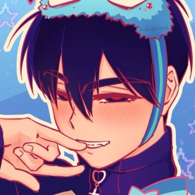 bcurriati's profile picture. 이반 (ivan) & 五条悟 (gojo) posting 🏹🎀          overwatch2 love HATE relationship