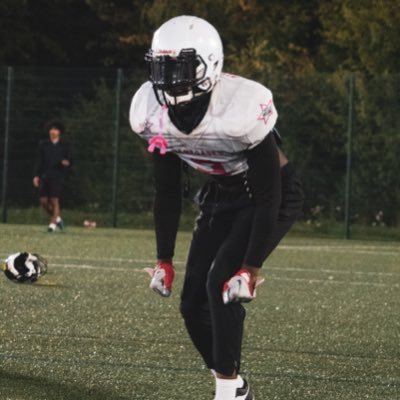 DAiyegbenii's profile picture. 6’2| 6’5 W/S | DEFENSIVE BACK (CB) | C/O 2026 PROSPECT | WEIGHT 180lbs |40 yard (4.5)| VERTICAL 37.5 inch | EMAIL dominicaiyegbeni64@gmail.com