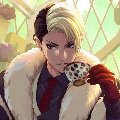 ButchCrewel's profile picture. Potionology professor at Night Raven College, Dog dad to six, butch to @FemmeOMalley • he/she • h: DollyontheShelf #twstrp