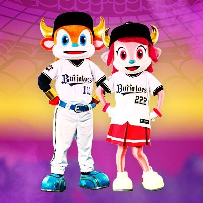 bullbell_B's profile picture. オリックス・バファローズ球団公式マスコットバファローブル & ベルの公式アカウントやで〜🐮(きほん、ぼくがこうしんしてるよ〜🍙 ) おうえんよろしくねっ🔥 バファローベル🍓公式Instagram→https://t.co/EvAJNvaOC8