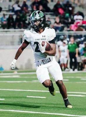JaidenCotton_JC's profile picture. Mansfield Lake Ridge || C/O 27 || RB ||
Ht: 5'11 || Wt: 185lbs || 40: 4.56 || GPA: 3.48 || NCAA ID# 2312176361 || jaidengcotton@yahoo.com || Cell: 214-467-9856