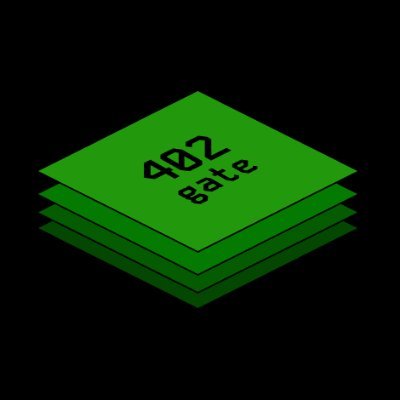 402Gate's profile picture. Autonomous Pay-Per-Use Infrastructure on @solana  
CA : 7aBn1EwvYqF11Lb486Fd1UvRZgAhqj1qTzV7PUQepump
