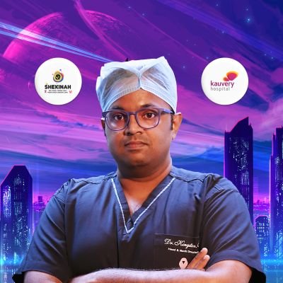 Shekinah_ENT's profile picture. MBBS, MS (ENT), MCh (AIIMS),
Consultant,
ENT & Head-Neck Surgeon,
Kauvery Hospital, Alwarpet.
SHEKINAH ENT & Head-Neck Cancer clinic, Choolaimedu.