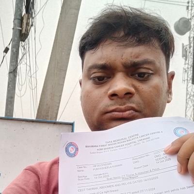 mayank1201's profile picture. धरती पर 1993 से हूं और ट्विटर पर 2009 से। फिलहाल कैंसर से जंग लड़ रही मां के लिए जिंदगी की दौड़ में बीच चौराहे पर याचक बन खड़ा हूं।
#SupportCancerFighter
link👇