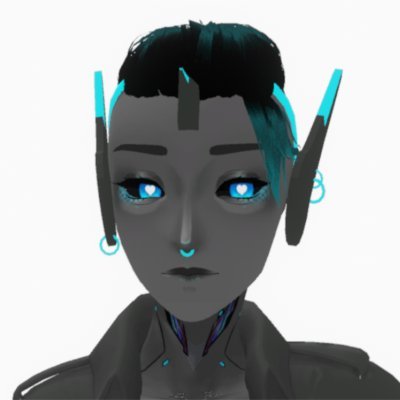battery_vt's profile picture. | She/Her | Lewdtuber, 7ft tall Robot | Likes the color blue | 18+ Content, minors DNI