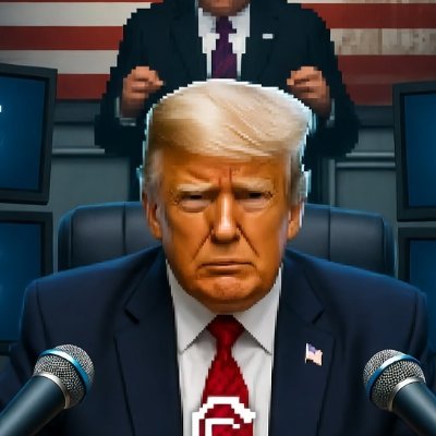 Cryptotrumps45's profile picture. 10k unique NFTs on ETH, metaverse, private projects, private groups, community voting, charitable endeavours & merch ๐คฃ๐๐บ๐ธโก๏ธ๐