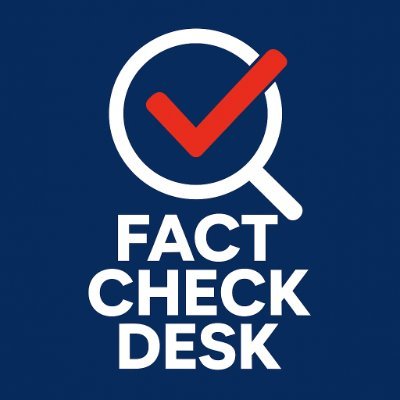 FactCheckDesk's profile picture. Verifying news, debunking misinformation & promoting truth in the digital age.
📢 Because facts matter.