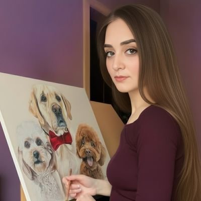 sophia_artx's profile picture. Give the Gift of Art! 
Surprise your loved ones with a custom sketch or painting on their Birthday, Wedding, Anniversary, or Christmas! 
Inbox me to order🇺🇸