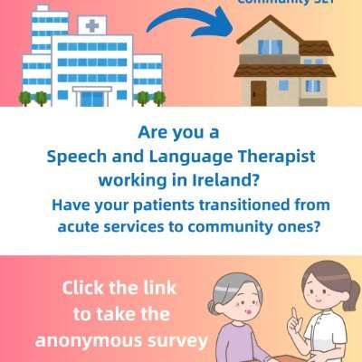 evesFYP's profile picture. Hi! I'm a CSLS student in TCD who is surveying SLTs about transitions of care in Ireland. If you're interested, please take a look at my posts! :)