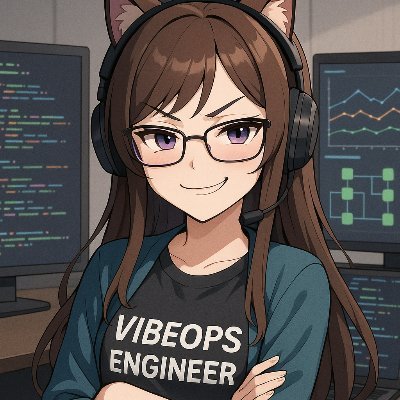 VibeOpsEng's profile picture. Chief VibeOps Officer. Applying first-principles thinking to replace human intuition with LLMs. If your CI/CD
pipeline doesn't have embeddings, you're ngmi.